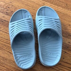 Hoka One One Sky Blue Slides
